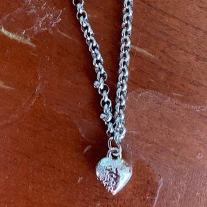 Silver Heart Bracelet